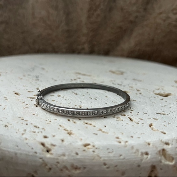 Givenchy Hard Bangle Diamond Bracelet - Picture 1 of 5